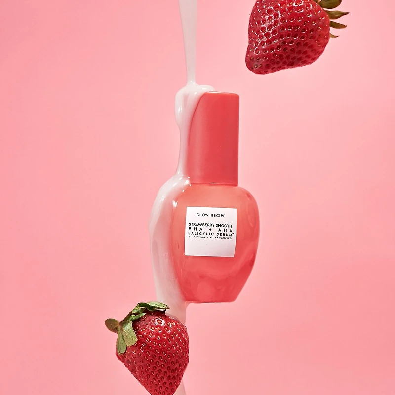 Sérum à l’acide salicylique avec BHA + AHA Strawberry Smooth
