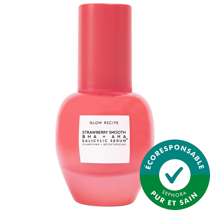 Sérum à l’acide salicylique avec BHA + AHA Strawberry Smooth