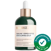 Sérum hydratant et repulpant avec peptide de cuivre rapide, acide hyaluronique et squalane