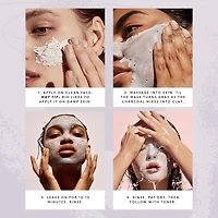 Cookies N Clean Whipped Clay Pore Detox Face Mask with Salicylic Acid + Charcoal