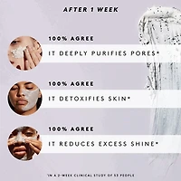 Cookies N Clean Whipped Clay Pore Detox Face Mask with Salicylic Acid + Charcoal