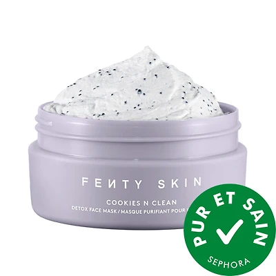 Cookies N Clean Whipped Clay Pore Detox Face Mask with Salicylic Acid + Charcoal