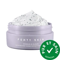 Cookies N Clean Whipped Clay Pore Detox Face Mask with Salicylic Acid + Charcoal