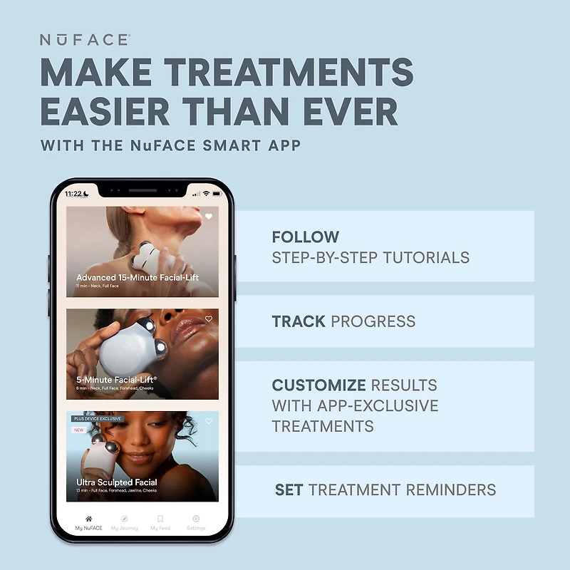 MINI+ Smart Petite Microcurrent Facial Toning Device Starter Kit 