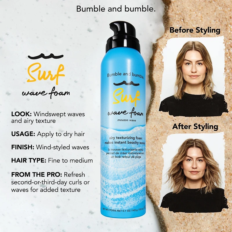 Mousse texturante Surf Wave