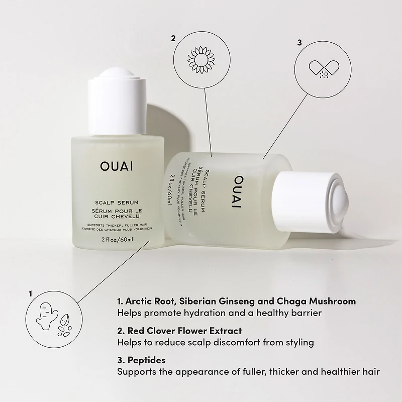 Sérum hydratant pour cuir chevelu, pour des cheveux sains et plus volumineux