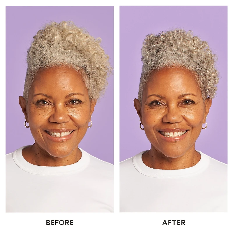 Shampoing violet illuminant pour cheveux blonds