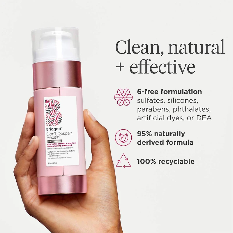 Soin fortifiant hydratant à la protéine d’eau de riz Don’t Despair, Repair!™
