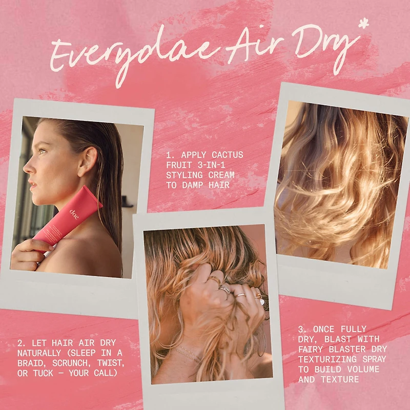 Crème coiffante 3-en-1 aux fruits de cactus