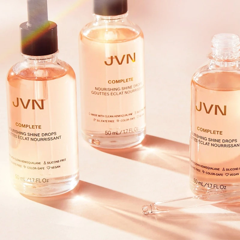 Gouttes brillance Huile nourrissante pour cheveux COMPLET