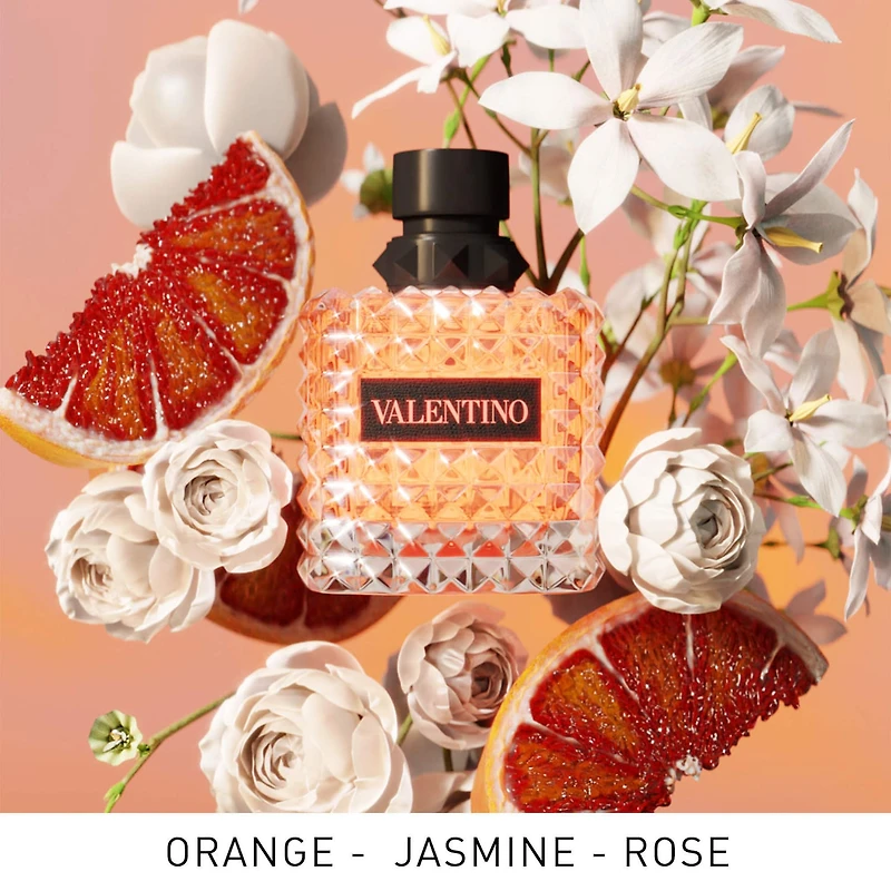 Born in Roma Coral Fantasy Eau de Parfum Travel Spray with Rose & Orange