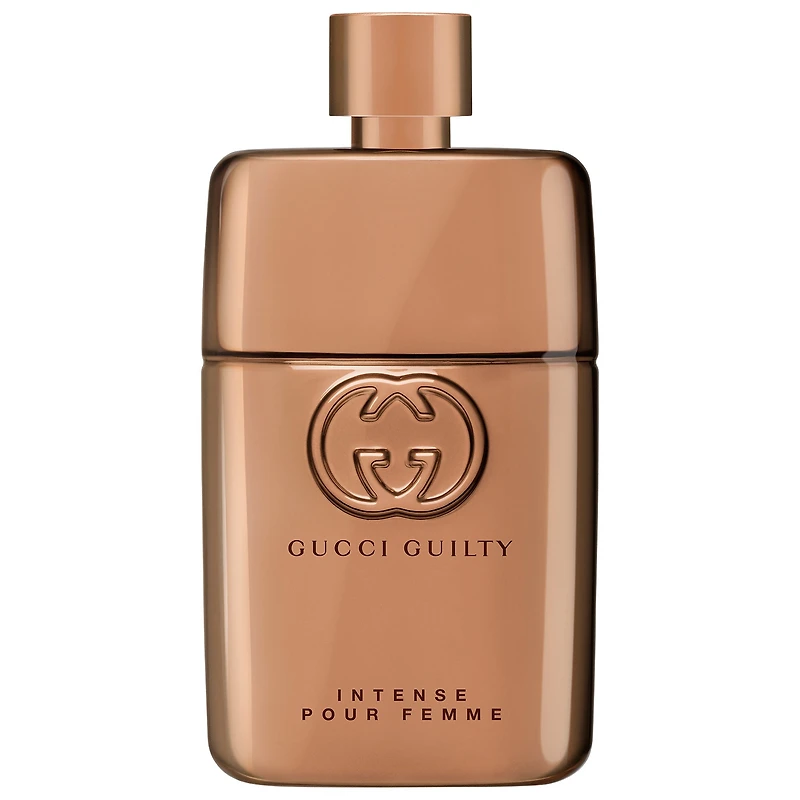 Eau de parfum Guilty Intense pour femme avec mandarine, ylang-ylang et patchouli