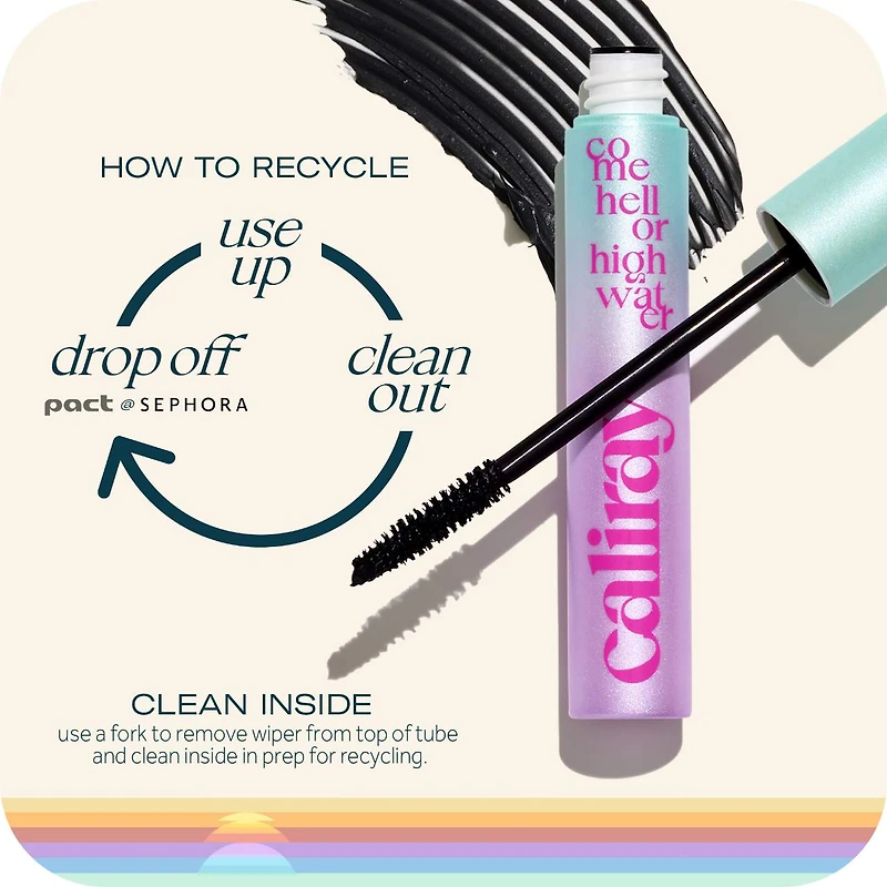 Mascara tubes volumisant et allongeant Come Hell or High Water