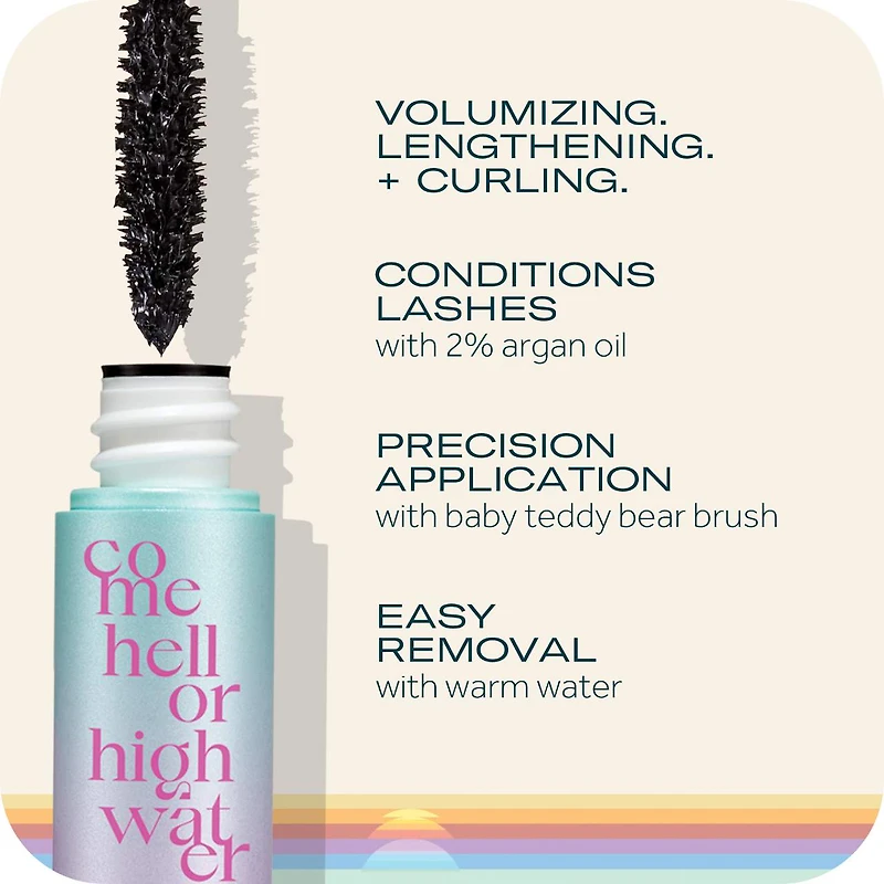Mascara tubes volumisant et allongeant Come Hell or High Water