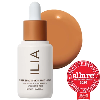 ILIA Super Serum Skin Tint SPF 40 - Hydrating Foundation 1 oz/ 30 mL