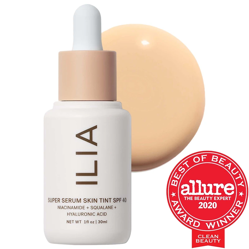 ILIA Super Serum Skin Tint SPF 40 Foundation 1 oz/ 30 mL