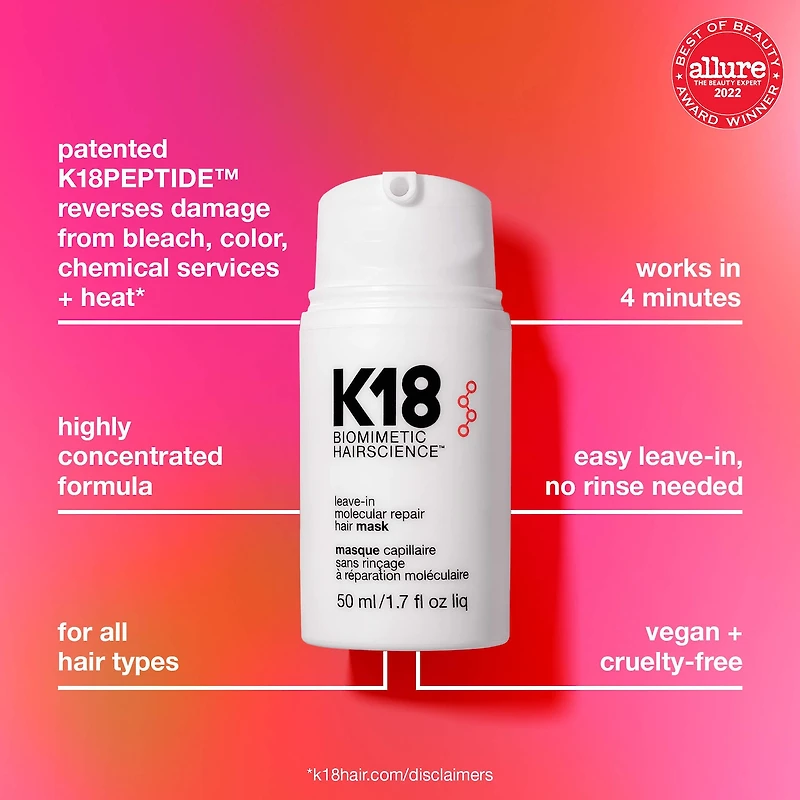 Mini Leave-In Molecular Repair Hair Mask