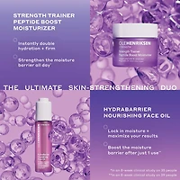 Hydratant protecteur pour la peau Strength Trainer avec peptides et niacinamide