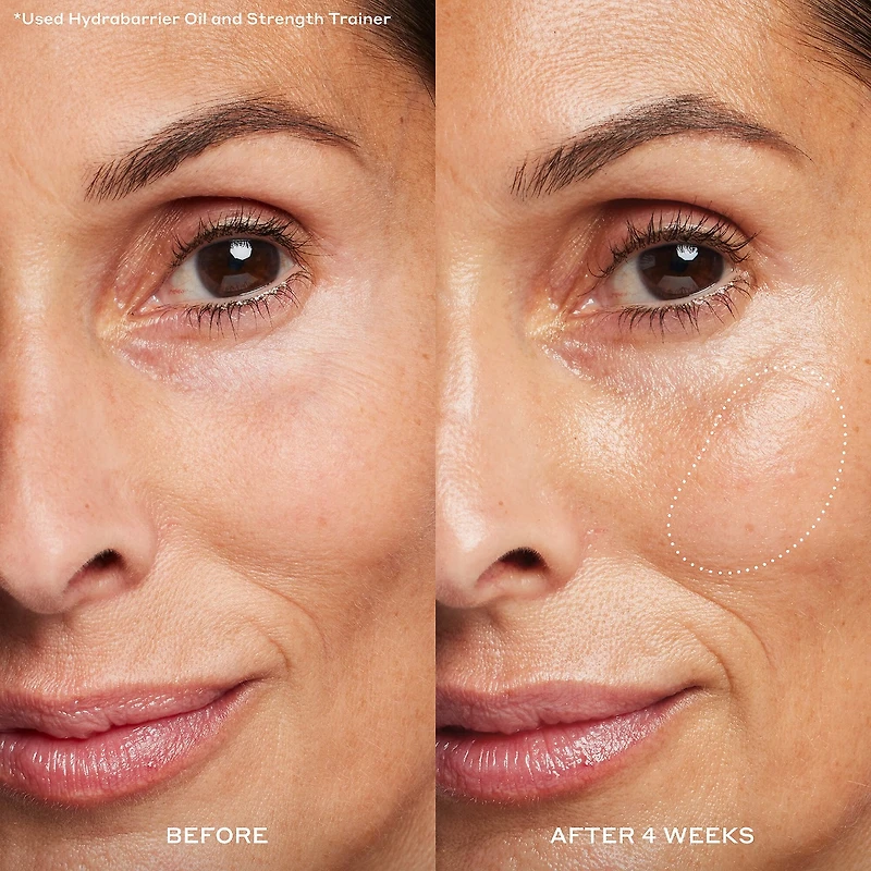 Hydratant protecteur pour la peau Strength Trainer avec peptides et niacinamide