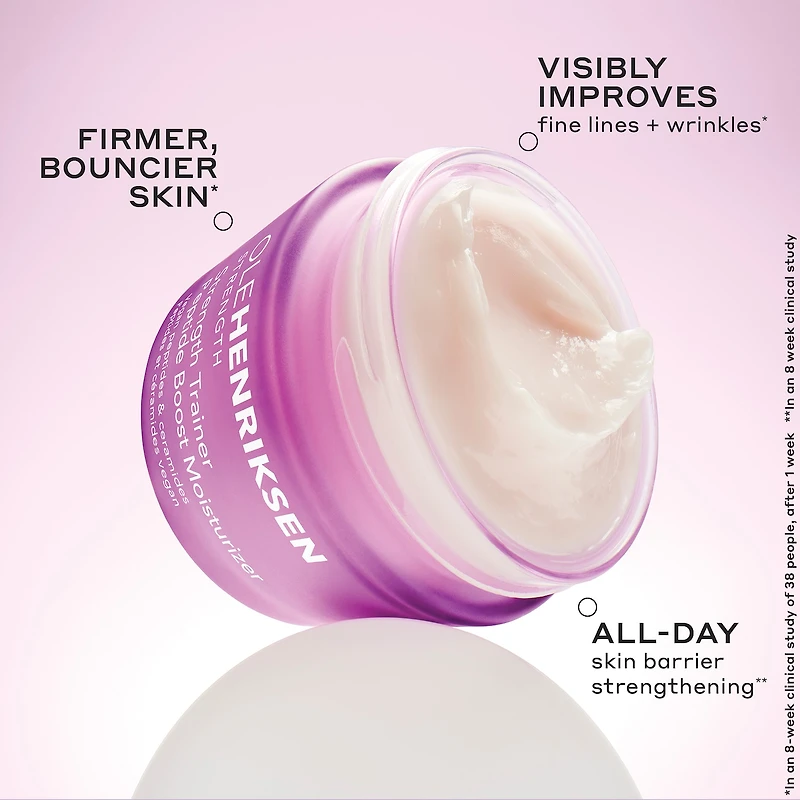 Strength Peptide Barrier Boost Moisturizer with Hyaluronic Acid and Niacinamide