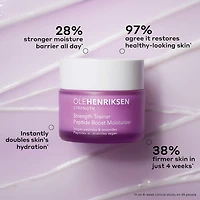 Hydratant protecteur pour la peau Strength Trainer avec peptides et niacinamide