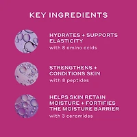Hydratant protecteur pour la peau Strength Trainer avec peptides et niacinamide