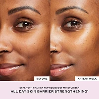 Hydratant protecteur pour la peau Strength Trainer avec peptides et niacinamide