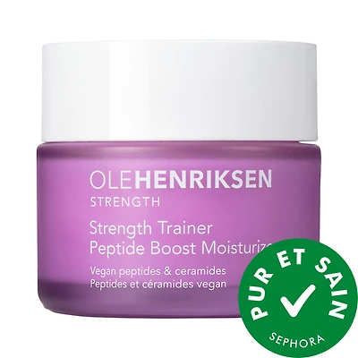Hydratant protecteur pour la peau Strength Trainer avec peptides et niacinamide