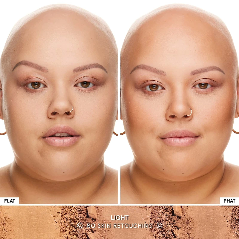 Conçu pour les palettes de trois teintes définir et bronzer