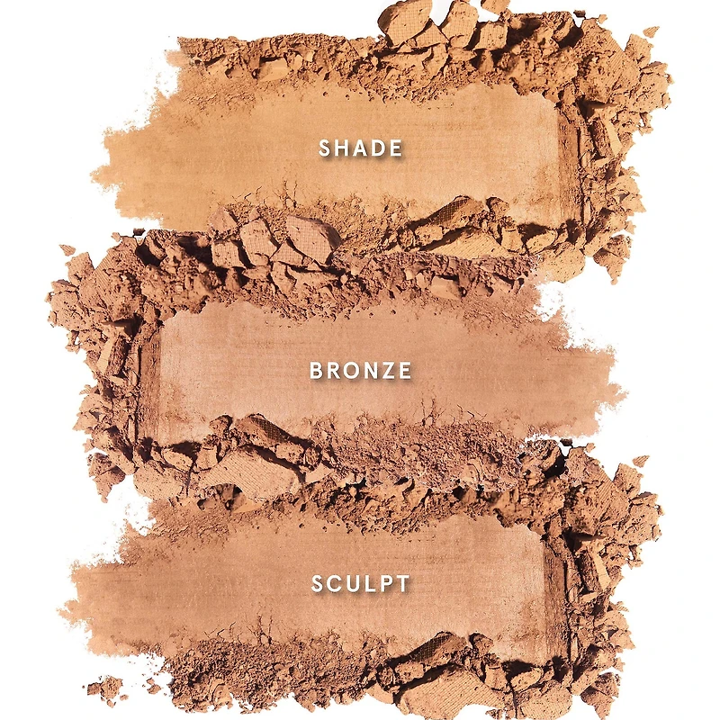 Conçu pour les palettes de trois teintes définir et bronzer