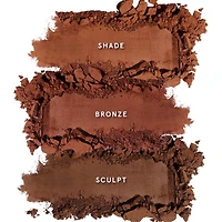 Conçu pour les palettes de trois teintes définir et bronzer