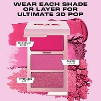 Trio de fards à joues 3D Cheek Clapper