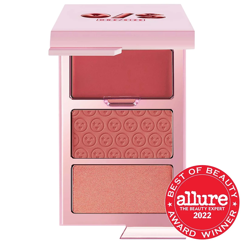 Cheek Clapper 3D Blush Trio Palette