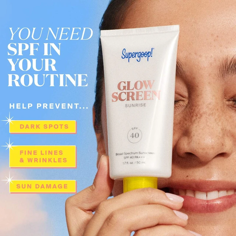 Mini Glowscreen Sunscreen SPF 40 with Hyaluronic Acid + Niacinamide