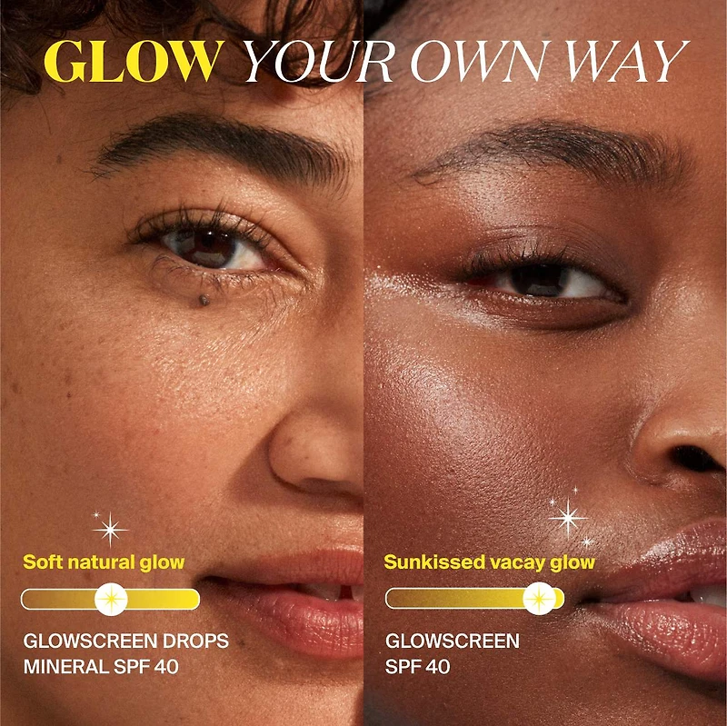 Mini Glowscreen Sunscreen SPF 40 with Hyaluronic Acid + Niacinamide