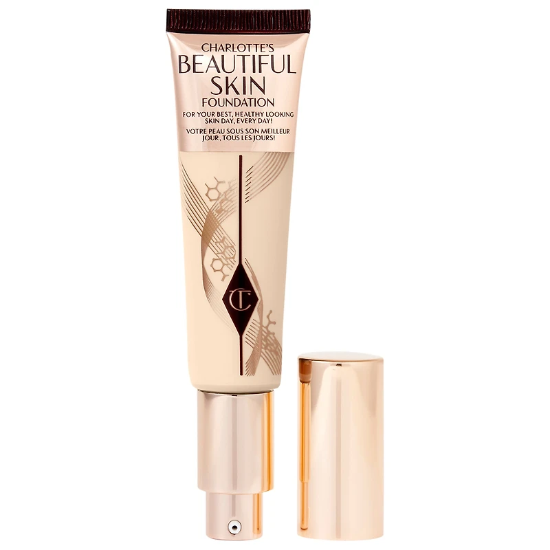 Fond de teint liquide couvrance moyenne Beautiful Skin avec acide hyaluronique