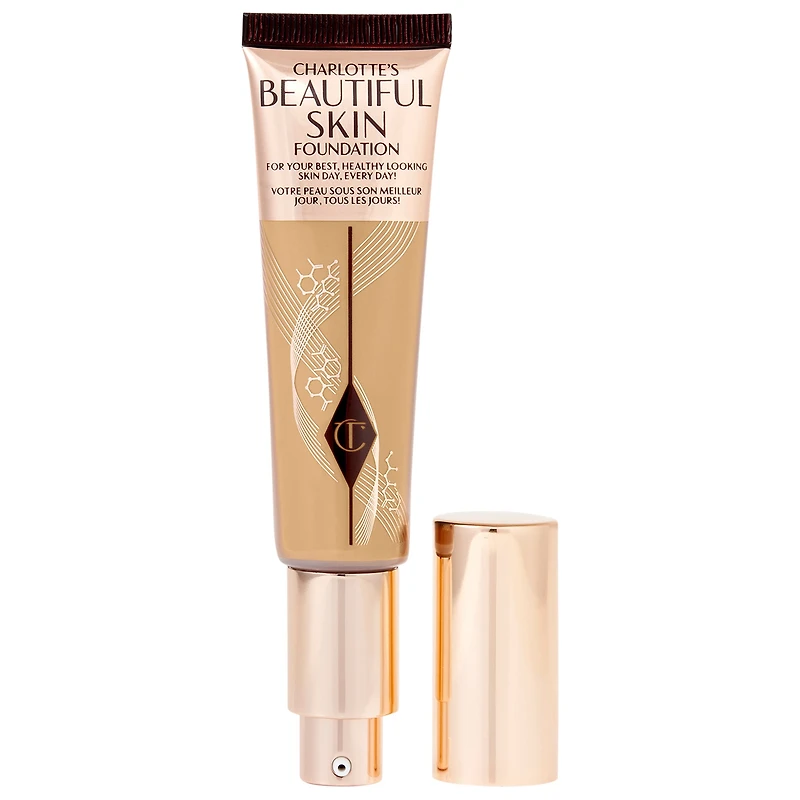 Beautiful Skin Medium Coverage Liquid Foundation with Hyaluronic Acid