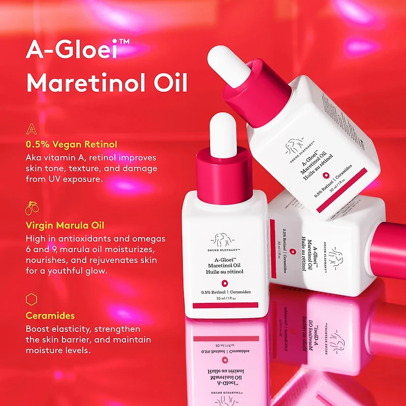 Huile de marula et de rétinol A-Gloei™