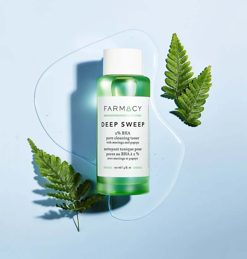 Deep Sweep 2% BHA Pore Cleaning Toner with Moringa + Papaya