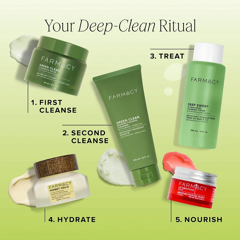 Lotion tonique purifiant les pores 2 % BHA Deep Sweep avec moringa + papaye
