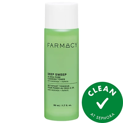 Deep Sweep 2% BHA Pore Cleaning Toner with Moringa + Papaya
