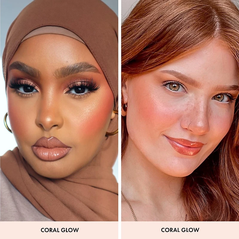 Duo fard à joues et illuminateur Silk Glow