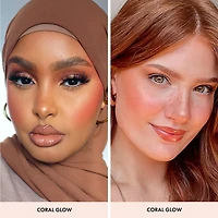 Duo fard à joues et illuminateur Silk Glow