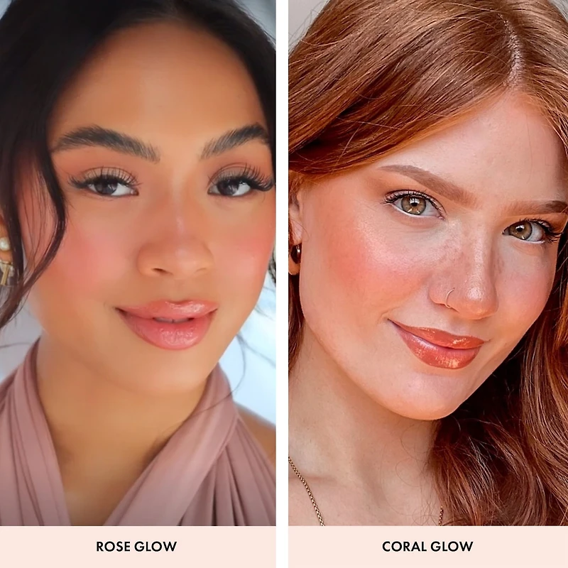 Duo fard à joues et illuminateur Silk Glow