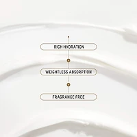 Hydratant en profondeur et réparateur avec oméga, céramides acide hyaluronique + squalane