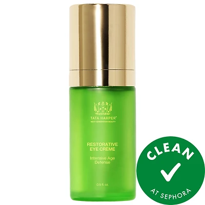 Restorative Anti-Aging Refillable Eye Cream for Dark Circles and Brightening