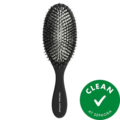 The Dual-Bristle Boar Hair Brush No. 001 for All Hair Textures