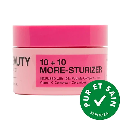 Hydratant 10 + 10 avec vitamine C à 10 % et complexe de peptides à 10 %