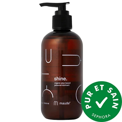 Shine - ultra-hydrating, organic aloe-based personal lubricant