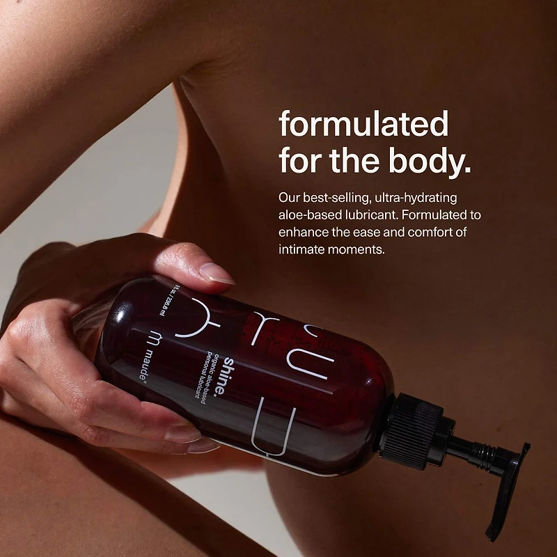 Shine - ultra-hydrating, organic aloe-based personal lubricant